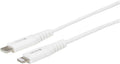 eSTUFF USB-C Lightning Cable MFI 2m White Blanco