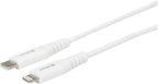 eSTUFF USB-C Lightning Cable MFI 2m White Blanco