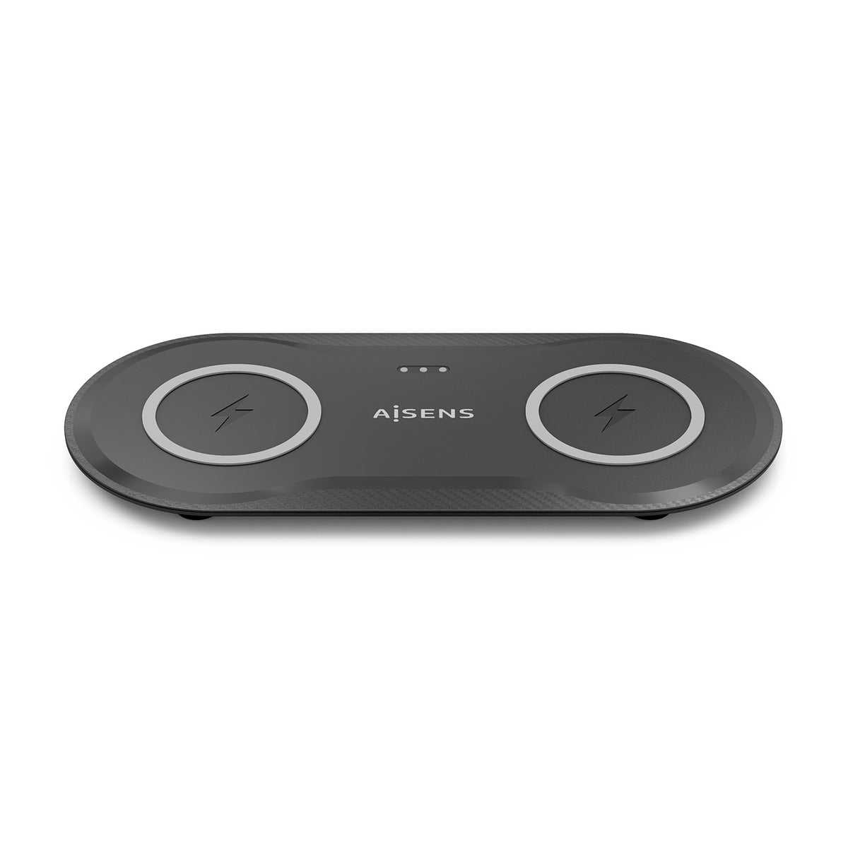 AISENS ASCH-15W2WC060-BK cargador de dispositivo móvil Auriculares, Smartphone Cargador inalámbrico Interior (3)