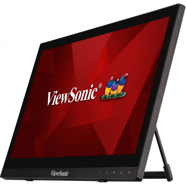 Viewsonic TD1630-3 pantalla para PC 39,6 cm (15.6") 1366 x 768 Pixeles HD LCD Pantalla táctil Multi-usuario Negro (6)