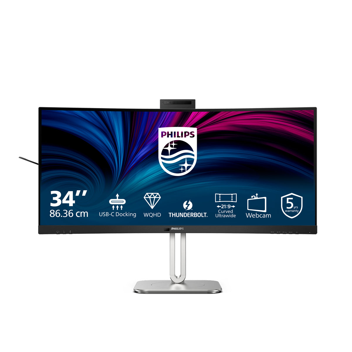 Philips 6000 series 34B2U6603CH/00 pantalla para PC 86,4 cm (34") 3440 x 1440 Pixeles Wide Quad HD LCD Gris (2)