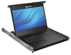 Vertiv Avocent LRA185KMM8D-001 consola de rack 48,3 cm (19") 1366 x 768 Pixeles Plástico, Acero Negro 1U (3)