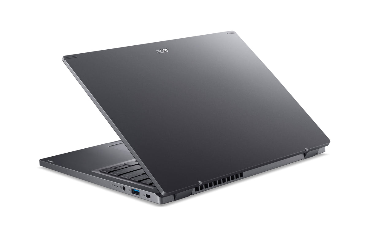 Acer Aspire A14-51M-51PY Intel Core 5 120U Portátil 35,6 cm (14") WUXGA 8 GB LPDDR5-SDRAM 512 GB SSD Wi-Fi 6E (802.11ax) Windows 11 Home Negro QWERTZ Alemán (6)