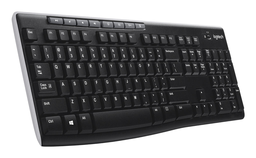 Logitech K270 teclado RF inalámbrico QWERTZ Alemán Negro (2)