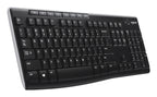 Logitech K270 teclado RF inalámbrico QWERTZ Alemán Negro (2)