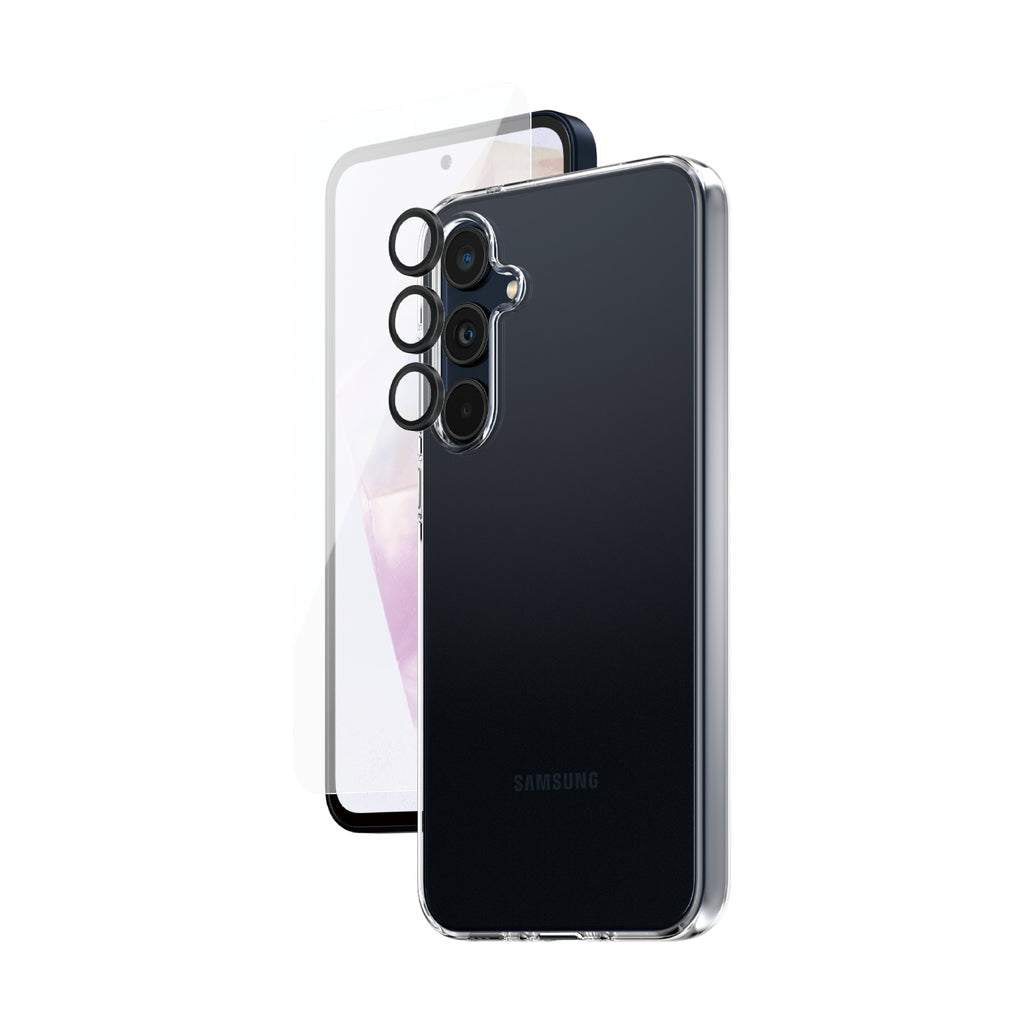 PanzerGlass SAFE. by ® 3-in-1 Protection Bundle Samsung Galaxy A35 5G Protector de pantalla 1 pieza(s)