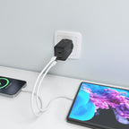 AISENS ASCH-65W2P079-BK cargador de dispositivo móvil Cámara digital, Teléfono móvil, Portátil, Smartphone, Tableta, Universal Corriente alterna Carga rápida Interior (7)