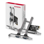 Axagon PCEA-PSN PCIe-Adapter mit 1x Parallel-+ 2x Seriell-Ports - ASIX AX99100 tarjeta y adaptador de interfaz Interno Paralelo, RS-232 (6)