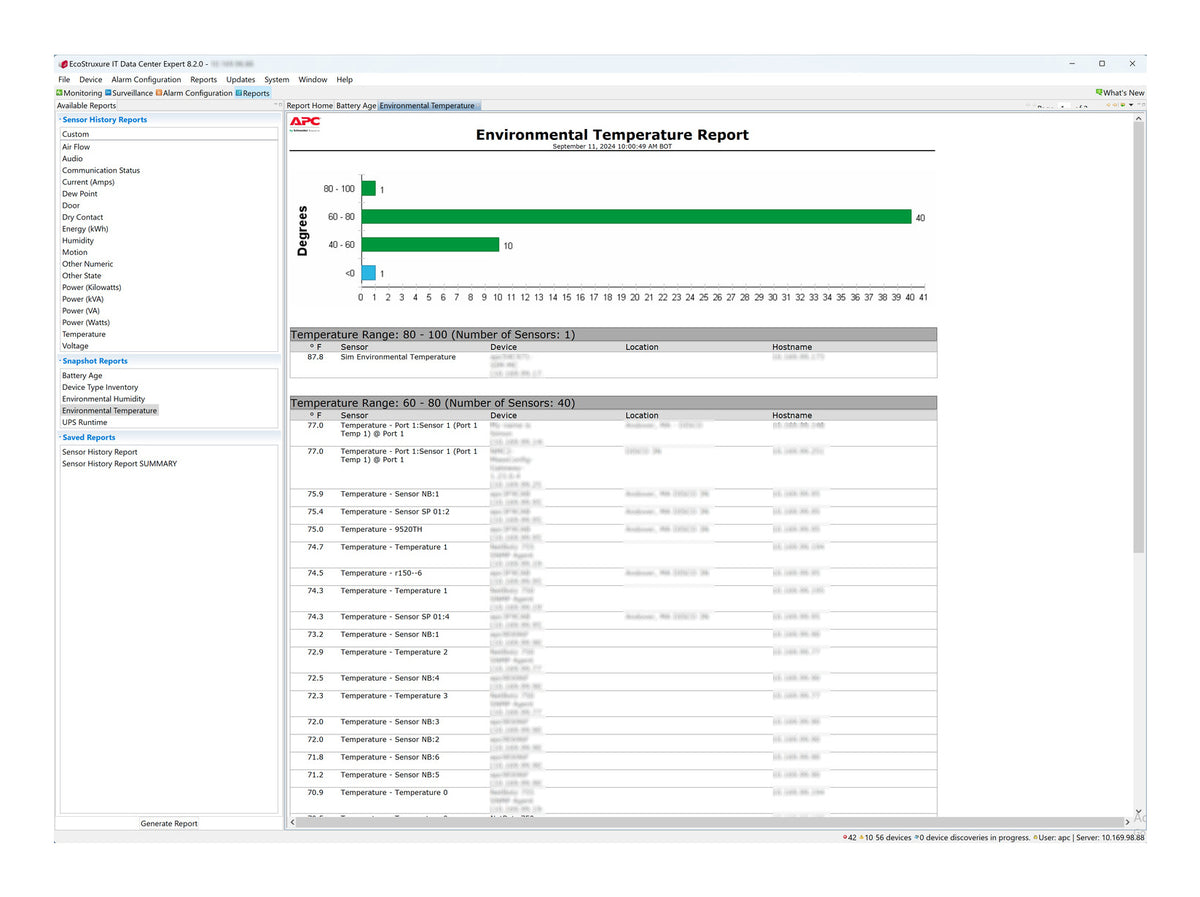 APC Subscription, Ecostruxure IT Data Center Expert, 1 year, Digital, Monitoring and management of Data Centers 1 licencia(s) Suscripción Inglés 1 año(s) (8)