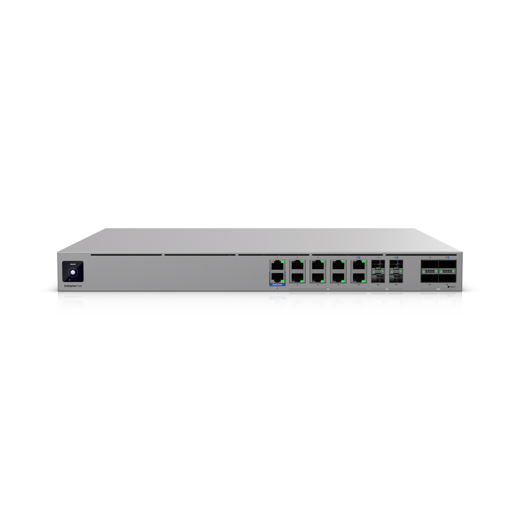 Ubiquiti EF-CORE-EU - Aparato de seguridad, 10GbE, 2.5GbE, 5GbE, 25GbE