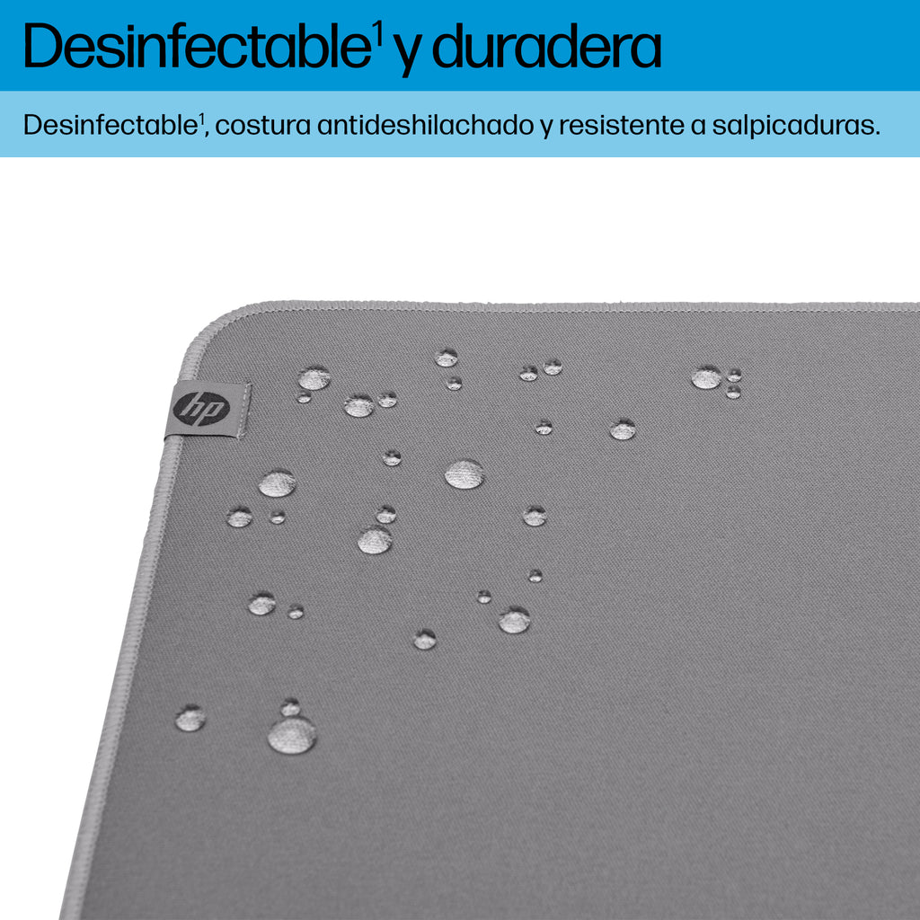 HP 200 Sanitizable Desk Mat Gris (5)