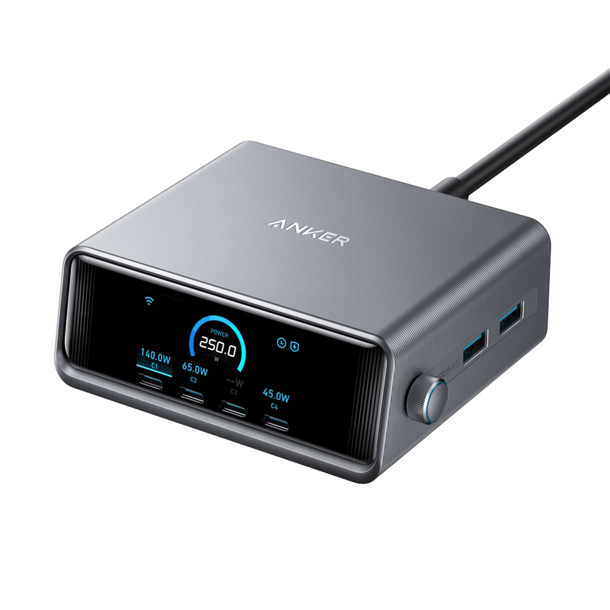 Anker Prime GaN Universal Negro carga rápida Interior