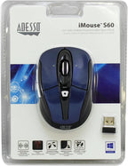 Adesso iMouse S60L - nano ratón inalámbrico programable 2.4 GHz