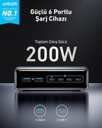 Anker A2683341 cargador para dispositivo móvil Universal Negro carga rápida