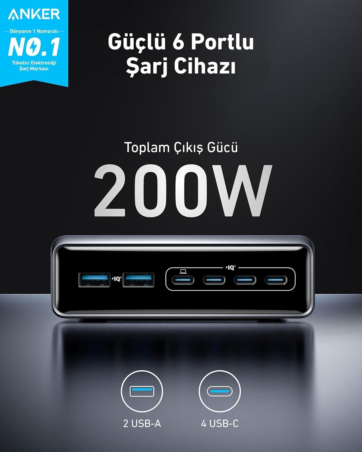 Anker A2683341 cargador para dispositivo móvil Universal Negro carga rápida