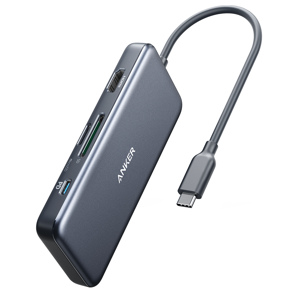Anker A83460A2 base de conexión/replicador de puertos para portátil USB 2.0