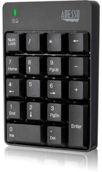 Adesso WKB-6010UB - teclado numérico de 18 teclas inalámbrico resistente vista 2