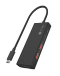 ICY BOX IB-HUB1436-CPD - hub - 4 porte