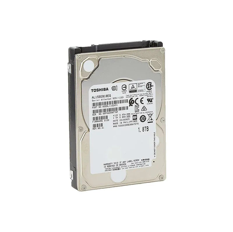 Toshiba Enterprise Performance HDD AL15SEB18EQ, Disco duro, 1.8TB, interno