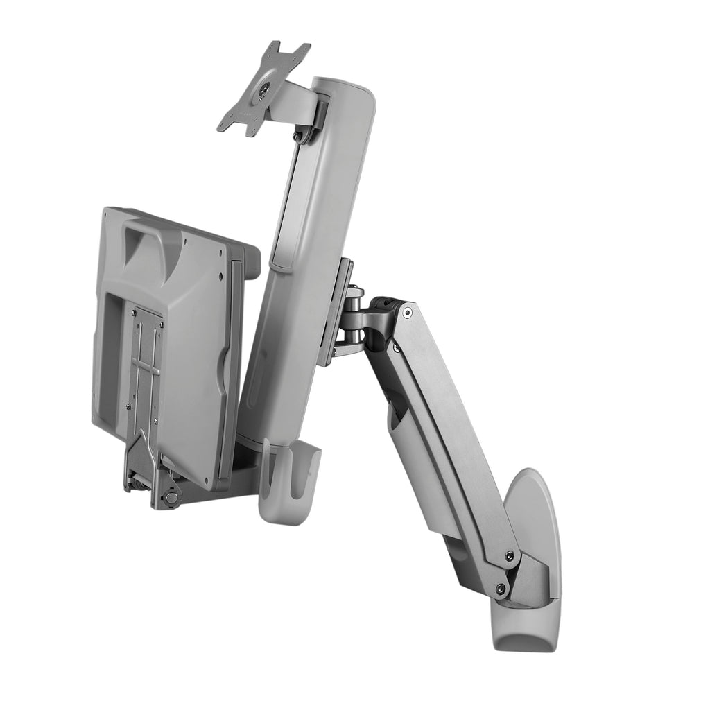 Amer Mounts AMR1AWS soporte/base de monitor 61 cm Pared Gris
