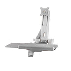 Amer Mounts AMR1AWS soporte/base de monitor 61 cm Pared Gris