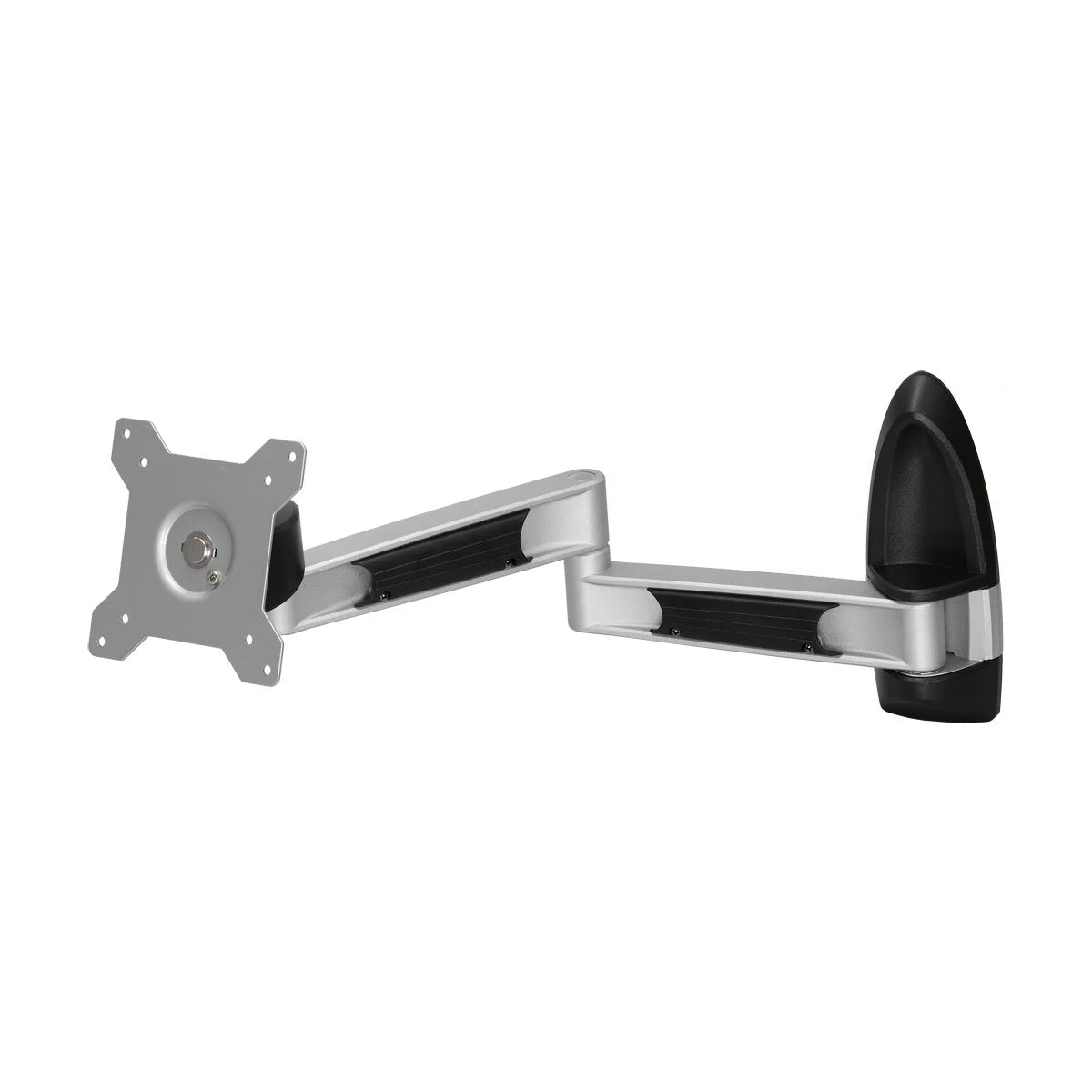 Amer Mounts AMR1WL soporte/base monitor 61cm Pared Negro Acero inoxidable