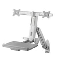 Amer Mounts AMR2AWS puesto de trabajo de escritorio sentado-de pie