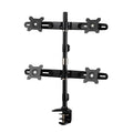 Amer Mounts AMR4C soporte/base de monitor 61 cm Escritorio Negro