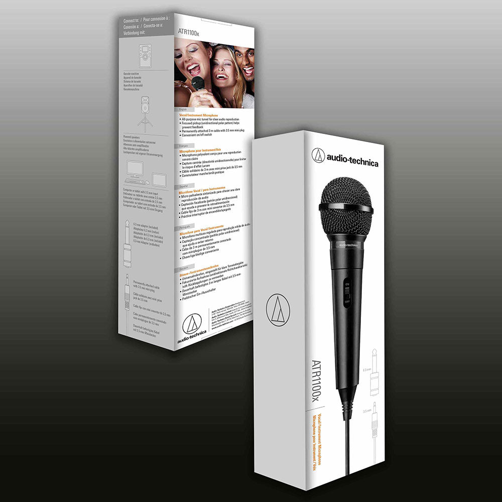 Audio-Technica ATR1100X micrófono Negro Micrófono de pinza (2)