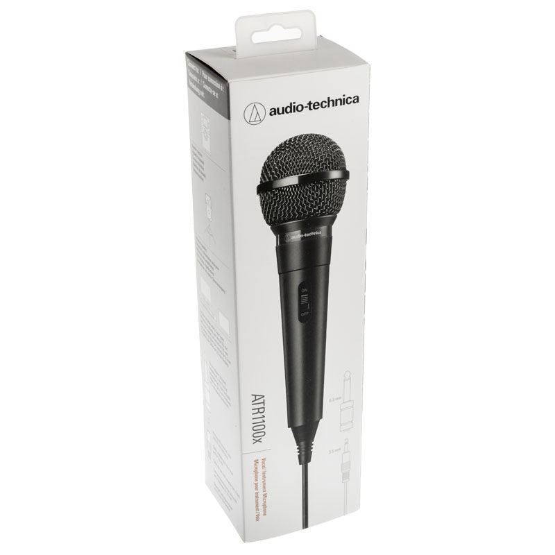 Audio-Technica ATR1100X micrófono Negro Micrófono de pinza