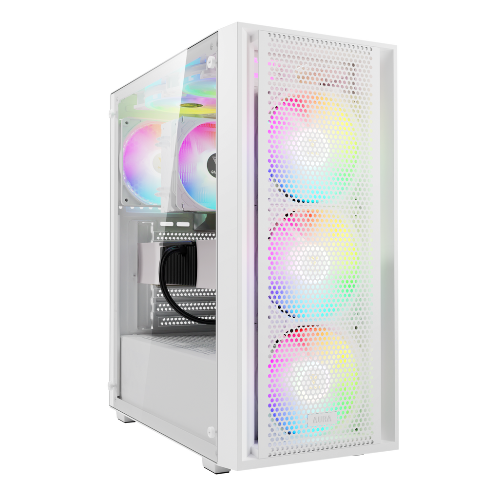 GAMDIAS AURA GC2 ELITE WH caja ordenador torre media blanco