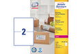 Avery LR7168-100 Etiquetas para paquetes recicladas 100 hojas