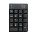 Adesso WKB-6010UB - teclado numérico de 18 teclas inalámbrico resistente