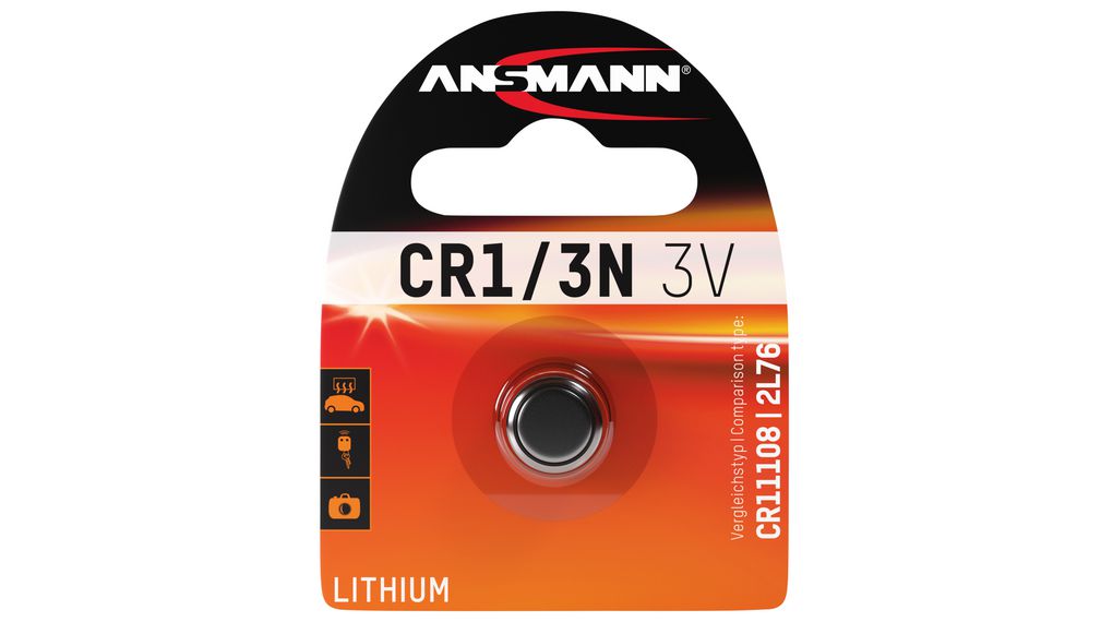 Ansmann pila de litio pila desechable 1/3N (2)