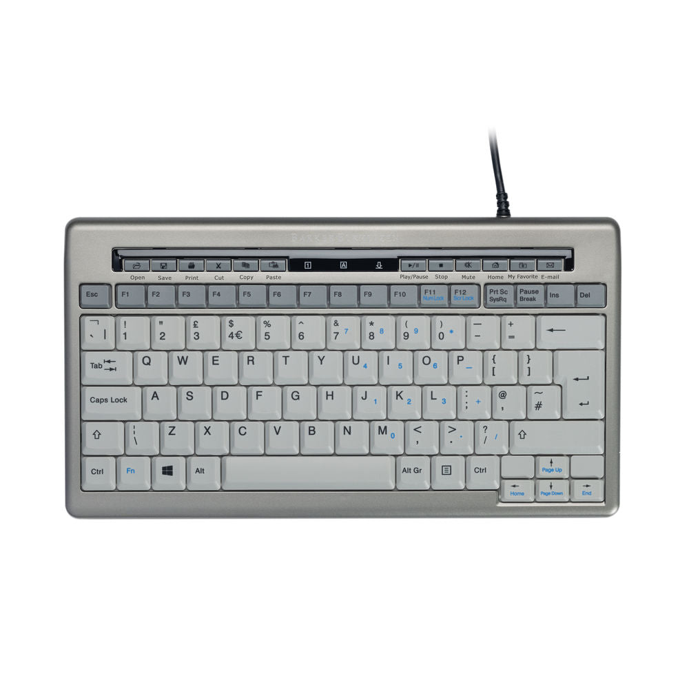 BakkerElkhuizen S-board 840 teclado Oficina USB QWERTY Inglés Reino Unido