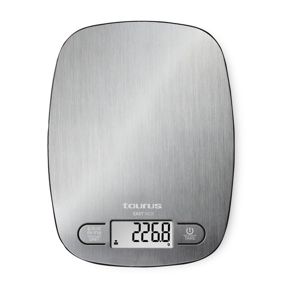 Taurus Easy Inox Stainless steel Countertop Oval Electronic kitchen scale