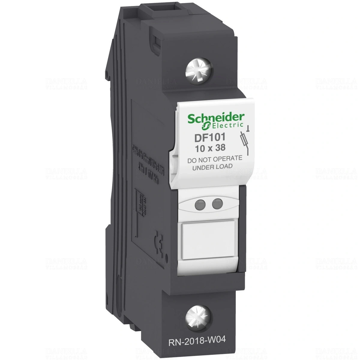 Schneider Electric portafusibles de montaje carril fusible 10 x 38mm (3)