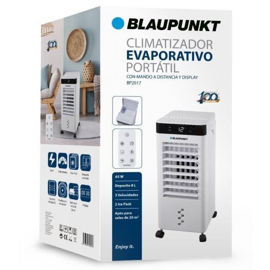 Climatizador Evaporativo Blaupunkt BP2017/ 65W/ Deposito 8L (2)