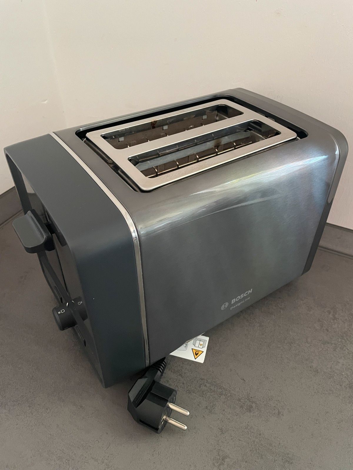 Bosch TAT5P425DE Tostadora 2 rebanadas 970 W Antracita, Negro (3)