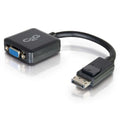 DP to VGA Adapter Converter - Black - M/F - Cable DisplayPort - DisplayPort