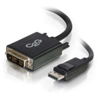 C2G DP to DVI Black Cable DisplayPort a DVI-D 2m (2)