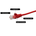 connektgear 5m RJ45 CAT6 UTP cable de red trenzado moldeado a ras LSOH - 24AWG