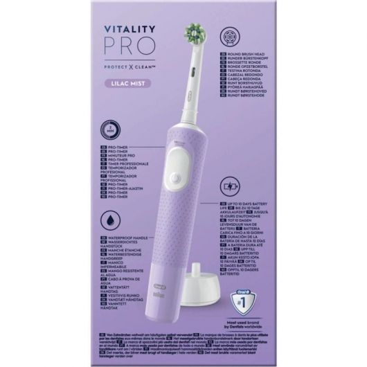 Cepillo Dental Braun Oral-B Vitality Pro/ Purpura (2)