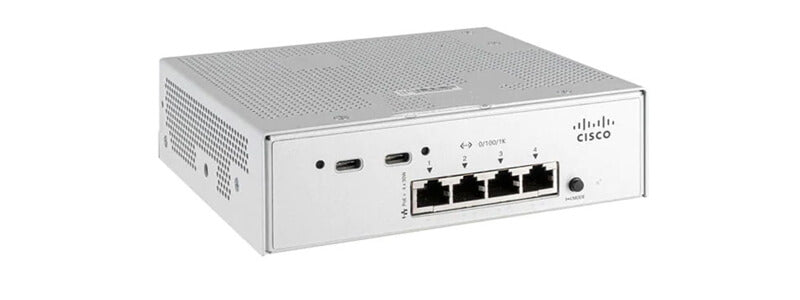 Cisco Ent Net CMICR-4PT - Conmutador, 4 x 10/100/1000 (2)