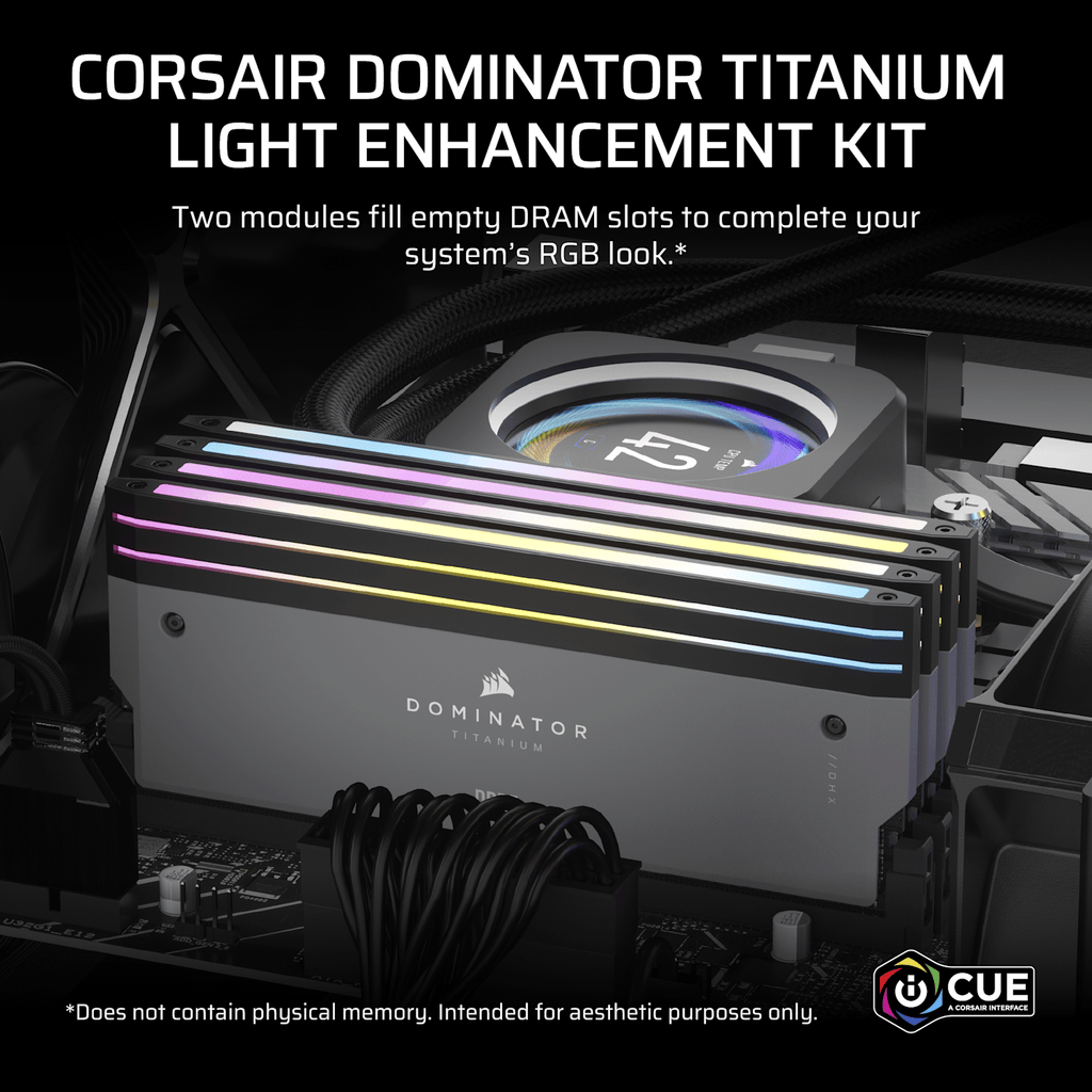 Corsair Dominator Titanium Kit de mejora de luz RGB Universal