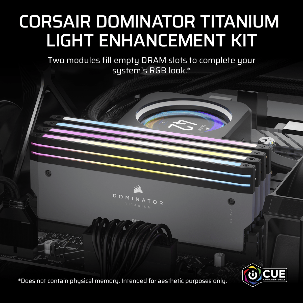 Corsair Dominator Titanium Kit de mejora de luz RGB Universal