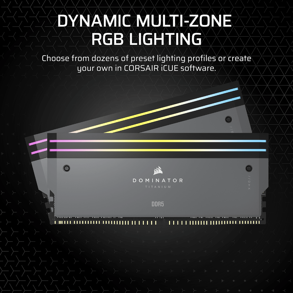 Corsair Dominator Titanium Kit de mejora de luz RGB Universal