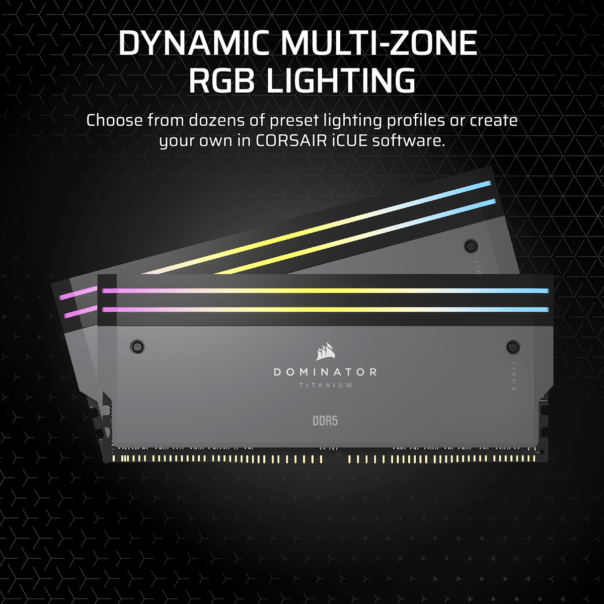 Corsair Dominator Titanium Kit de mejora de luz RGB Universal
