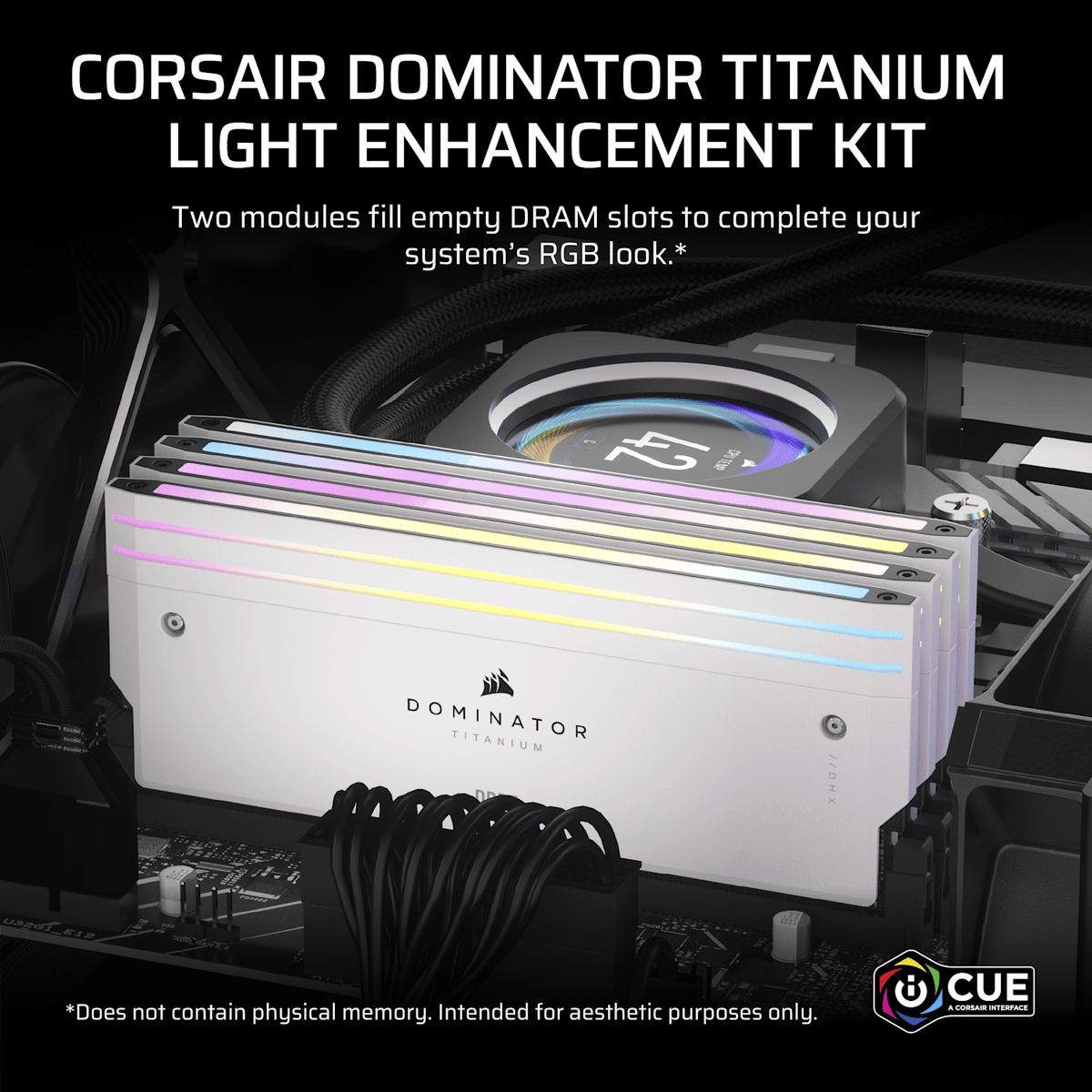 Corsair CMPLEKIT2W pieza de caja de ordenador Kit de accesorios Universal
