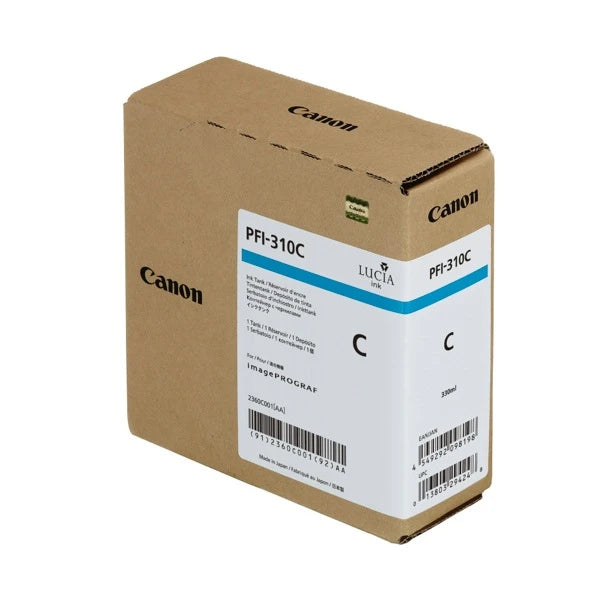 Tinta Canon PFI-310C, cian 2360C001